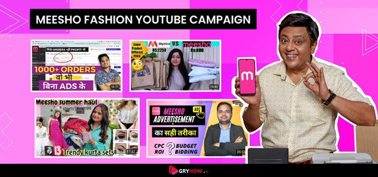 Meesho Fashion YouTube Campaign